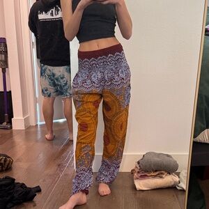 Bohemian festival Patterned Pants